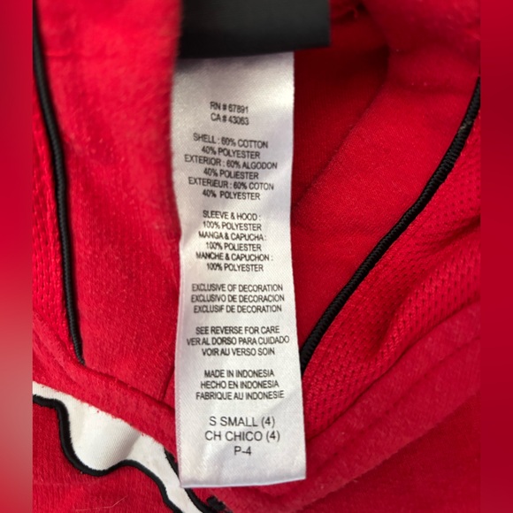 🔮 (5/$25) CFL Calgary Stampeders Reebok Hoodie - Picture 4 of 4